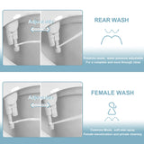 SAMODRA – pulvérisateur de Bidet pour main droite/gauche, Non électrique, double buse, siège de toilette, douche hygiénique pour accessoires de salle de bains