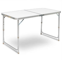 WOLTU Table de Camping pliante légère et pliable, Table de pique-nique de jardin, Table de bureau pour balcon, marché, cuisine, Barbecue extérieur