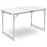 WOLTU Table de Camping pliante légère et pliable, Table de pique-nique de jardin, Table de bureau pour balcon, marché, cuisine, Barbecue extérieur