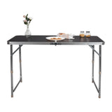 WOLTU Table de Camping pliante légère et pliable, Table de pique-nique de jardin, Table de bureau pour balcon, marché, cuisine, Barbecue extérieur