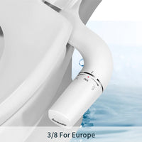 SAMODRA – pulvérisateur de Bidet pour main droite/gauche, Non électrique, double buse, siège de toilette, douche hygiénique pour accessoires de salle de bains