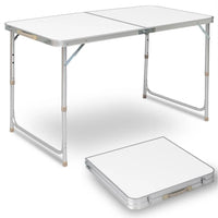 WOLTU Table de Camping pliante légère et pliable, Table de pique-nique de jardin, Table de bureau pour balcon, marché, cuisine, Barbecue extérieur