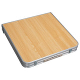 WOLTU Table de Camping pliante légère et pliable, Table de pique-nique de jardin, Table de bureau pour balcon, marché, cuisine, Barbecue extérieur