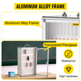 SucceBuy Armoire de téléphone portable à 36 fentes, tableau de poche en alliage d'aluminium argenté, casier de rangement mural pour salle de classe, bureau, salle de sport