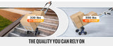 SucceBuy Chariot d'escalade pour escaliers de 550 lb, chariot à main robuste avec double poignées, cadre de camion pour entrepôt, shopping, aéroport
