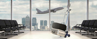 SucceBuy Chariot d'escalade pour escaliers de 550 lb, chariot à main robuste avec double poignées, cadre de camion pour entrepôt, shopping, aéroport