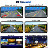 ESSGOO Caméra de Recul Sans Fil 5G WIFI pour Téléphone Android iPhone Voiture IP67 Étanche Angle Large de 120° 1080P pour Camion, Remorque, Camping-Car, Van
