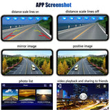 ESSGOO Caméra de Recul Sans Fil 5G WIFI pour Téléphone Android iPhone Voiture IP67 Étanche Angle Large de 120° 1080P pour Camion, Remorque, Camping-Car, Van