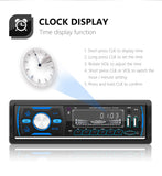 ESSGOO-Unité principale stéréo de voiture avec DAB + intégré, AM, FM, RDS, USB, AUX-in, SD, Bluetooth, simple, 1 DIN, télécommande, lecteur MP3