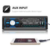 ESSGOO-Unité principale stéréo de voiture avec DAB + intégré, AM, FM, RDS, USB, AUX-in, SD, Bluetooth, simple, 1 DIN, télécommande, lecteur MP3