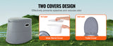 SucceBuy Toilettes portables pour camping Porta Pot avec seau intérieur amovible de 1,3 G Toilettes de voyage pour voyage de camping en plein air