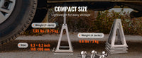 Vérins stabilisateurs SucceBuy pour VR, lot de 4 vérins de mise à niveau en aluminium, capacité de charge de 6 000 lb par vérin, vérins empilables pour VR, caravanes et camping-cars.
