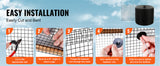 Kit de protection anti-oiseaux et autres nuisibles pour panneaux solaires SucceBuy, enroulable, avec fixations en acier inoxydable, revêtement PVC antirouille et maille métallique.