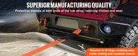 Kit de remorquage SucceBuy en polyester haute résistance, sangles de remorquage pour voiture, remorque, treuil, camion, Jeep, SUV.