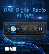 ESSGOO-Unité principale stéréo de voiture avec DAB + intégré, AM, FM, RDS, USB, AUX-in, SD, Bluetooth, simple, 1 DIN, télécommande, lecteur MP3